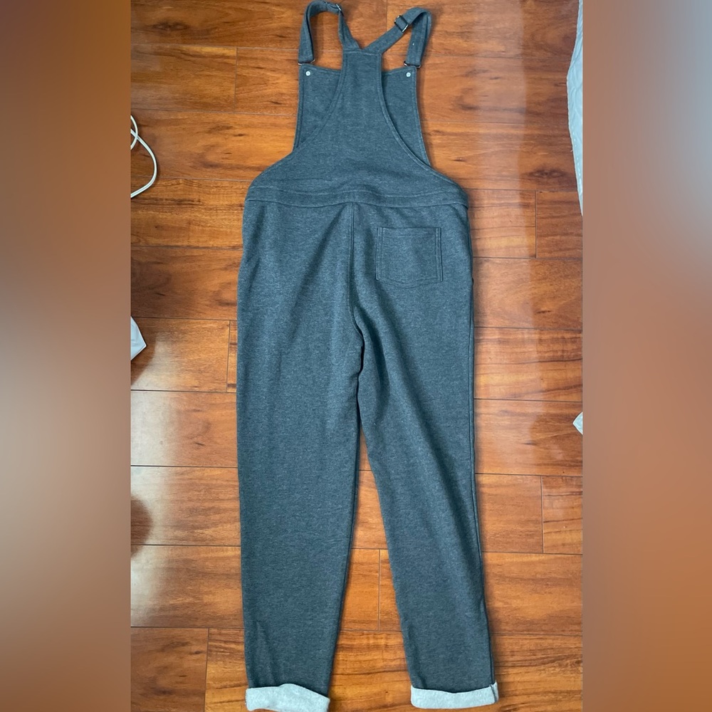 Gray Overalls With Adjustable Straps - image 2